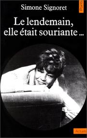 Cover of: Le lendemain elle était souriante--