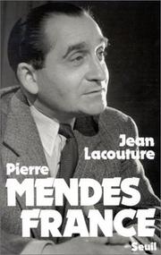 Cover of: Pierre Mendès France by Jean Lacouture