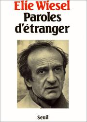 Cover of: Paroles d'étranger: textes, contes et dialogues