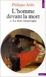 Cover of: L'homme devant la mort, tome 2 by Philippe Ariès