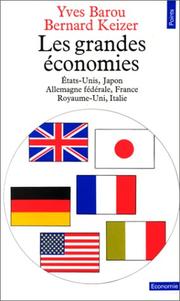 Cover of: Les grandes économies by Yves Barou, Bernard Keizer