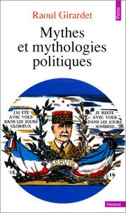 Cover of: Myths Et Mythologies Politique