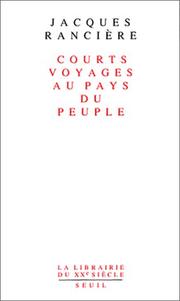 Cover of: Courts voyages au pays du peuple