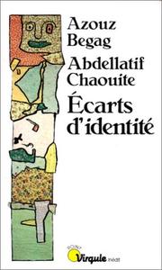 Cover of: Ecarts d'identité