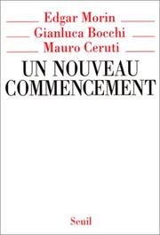 Cover of: Un nouveau commencement by Edgar Morin