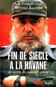Cover of: Fin de siècle à La Havane by Jean-François Fogel