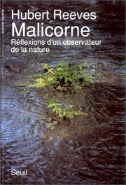 Cover of: Malicorne: réflexions d'un observateur de la nature