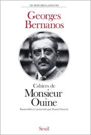 Cover of: Cahiers de Monsieur Ouine