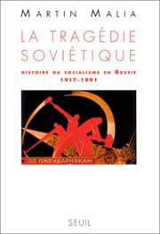 Cover of: La tragédie soviétique