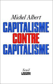 Cover of: Capitalisme contre capitalisme by Michel Albert