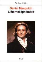 Cover of: L' éternel éphémère