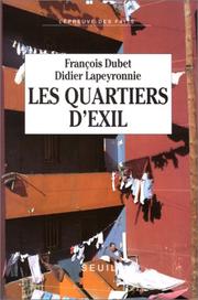 Cover of: Les quartiers d'exil