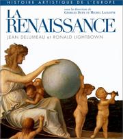 Cover of: Histoire artistique de l'Europe : La Renaissance