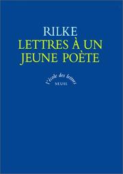 Cover of: Lettres à un jeune poète by Rainer Maria Rilke