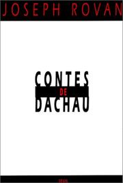 Contes de Dachau by Rovan