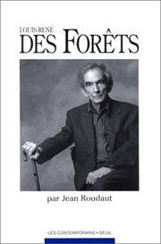 Cover of: Louis-René Des Forêts