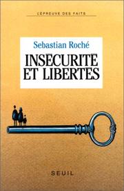 Cover of: Insécurité et libertés