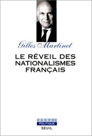 Cover of: Le réveil des nationalismes français