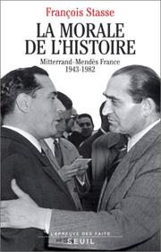 La morale de l'histoire by Franco̧is Stasse