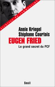 Cover of: Eugen Fried by Annie Kriegel