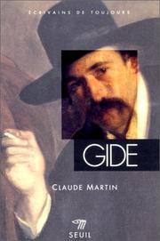 Cover of: Gide by Martin, Claude