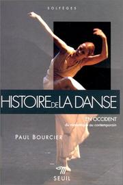 Cover of: Histoire de la danse en Occident