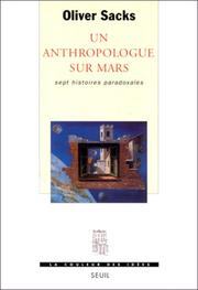 Cover of: Un anthropologue sur Mars by Oliver Sacks