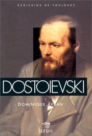 Cover of: Dostoïevski