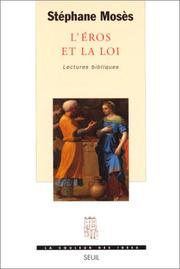 Cover of: L' Eros et la Loi: lectures bibliques