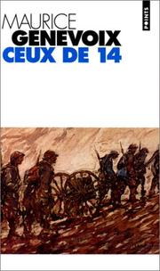 Cover of: Ceux de 14