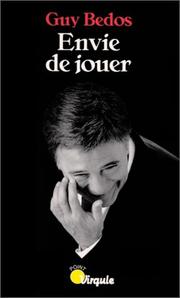 Cover of: Envie de jouer