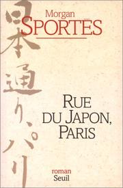 Cover of: Rue du Japon, Paris: roman