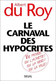 Cover of: Le carnaval des hypocrites