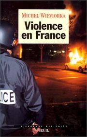Cover of: Violence en France