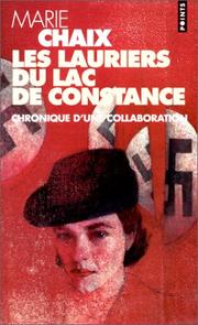Cover of: Les lauriers du lac de Constance