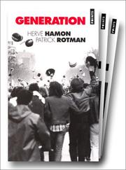 Cover of: Génération by Hervé Hamon, Hervé Hamon, Patrick Rotman