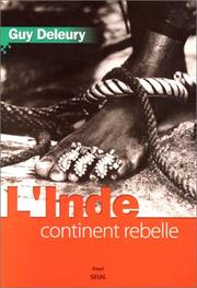 Cover of: L' Inde, continent rebelle