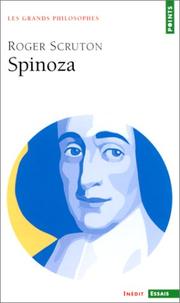 Cover of: Spinoza by Roger Scruton