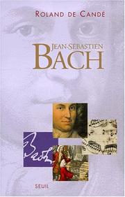 Cover of: Jean-Sébastien Bach