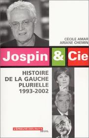 Cover of: Jospin & cie by Cécile Amar