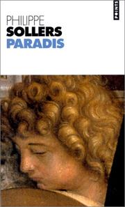 Cover of: Paradis by Philippe Sollers