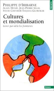 Cover of: Cultures et Mondialisation : Gérer par-delà les frontières