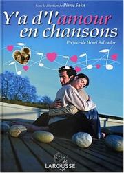 Cover of: Y'a de l'amour en chansons