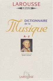 Cover of: Dictionnaire de la musique