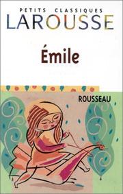 Cover of: Emile by Jean-Jacques Rousseau