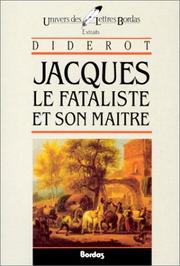 Cover of: Jacques Le Fataliste*