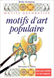 Cover of: Motifs D'Art Populaire