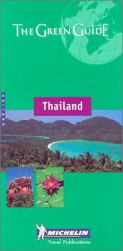 Cover of: Michelin THE GREEN GUIDE Thailand, 2e