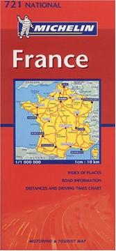 Cover of: Michelin France Folded Map