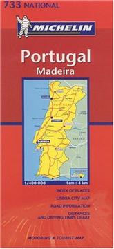 Cover of: Michelin Portugal Folded Map: Motorist & Touring Map